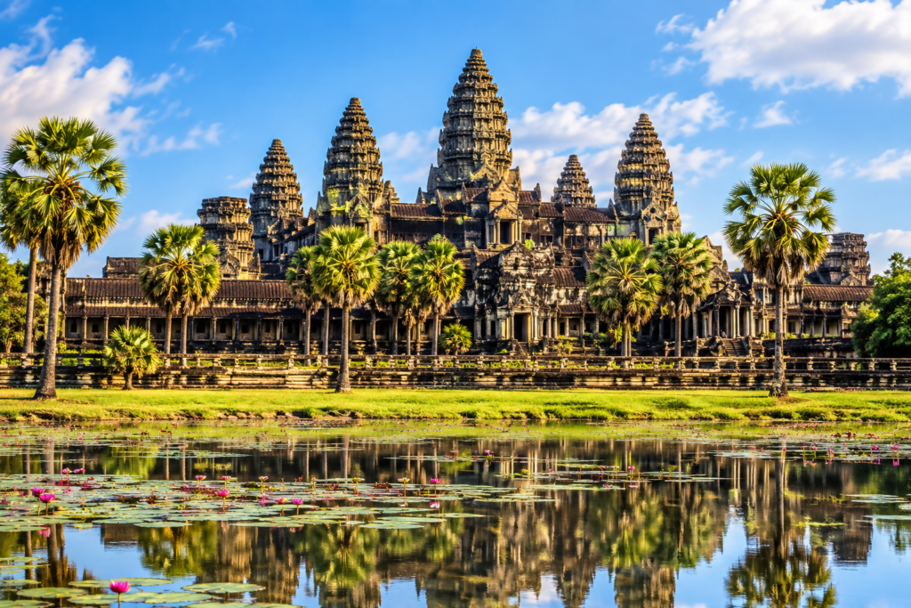Angkor Wat temple complex in Siem Reap, Cambodia
